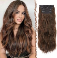 Doczepy/Przedłużacz do włosów dla kobiet FESHFEN Miękkie Syntetyczne