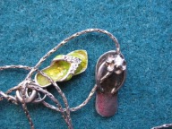 NASZYJNIK KLAPKI SREBRO LOMBARD CHICAGO 44 cm