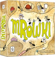 Gra Rodzinna Dla Dzieci MRÓWKI Towarzyskie Planszowa Zabawa Rodzinna