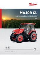 Zetor Major CL 60, 80 - instrukcja obsługi ciągników rolniczych PL (5.2018)