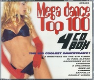 4 CD Mega Dance Top 100 (1996) (Fat Box Case) (Arcade)