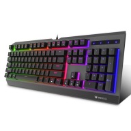 Klawiatura przewodowa membranowa Rapoo VPRO V56S USB LED RGB Gamingowa
