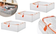 Pojemnik Torba na Ubrania Pościel - Zestaw 3 Sztuk IKEA