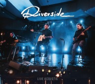 RIVERSIDE LIVE ACOUSTIC LP Splatter Blue NM
