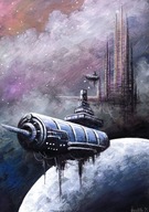 Akwarela "Świat księżyca" r.n.