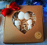 Prezent na Dzień Babci i Dziadka, Zestaw świec sojowych dla Babci i Dziadka