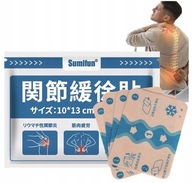 Plastry chłodzące przeciwbólowe z mentolem| Ból mięśni i stawów | 4 sztuki