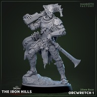 Orc Wretch 1 - Iron Hills - figurka RPG DnD D&D - druk 3D 14K