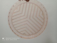 Talerz/taca do karafki model 83b Huta Kr.