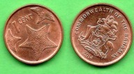 (1BH03) Bahamy 1 cent, 2014 KM#218.3