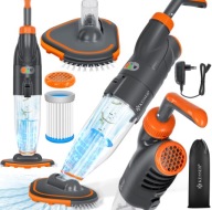 KESSER Odkurzacz basenowy podłogowy do basenu ręczny bezprzewodowy do 25m3