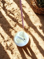 Stylowa ceramiczna podstawka pod kadzidło ręcznie robiona