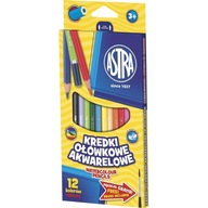 Kredki ołówkowe akwarelowe 12 ASTRA