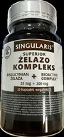 SIngularis Żelazo kompleks 25mg 30 kapsułek