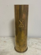 Ozdobna łuska armatnia-mosiadz