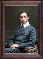 Obraz Alfred Tarski portret w drewnianej ramie ze szkłem