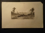 Napoleon - pole bitwy pod Waterloo, oryg. 1837