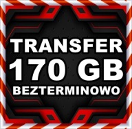 TRANSFER CHOMIKUJ 170 GB BEZTERMINOWO