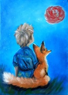 Obraz olejny Mały książę 35x 25 / Patryk Mit 75