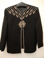 ŚLICZNY YES THE IN STYL MARYNARKA ŻAKIET HAFTOWANY R.L\XL