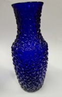 wazon lodowy grys Huta Prądniczanka kolor kobaltowy
