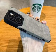 Starannie wykonane skórzane silikonowe etui do iPhone'a 16 PRO MAX