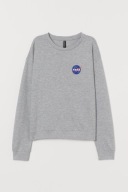 H&M SZARA BLUZA NASA XS OSTATNIA SZTUKA!