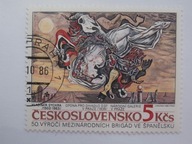 Czechosłowacja - 50 lat Brygady - Mi.2880 kasow.