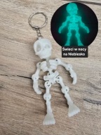 Brelok Szkielet Nocny Stróż - Druk3D Świeci w Nocy