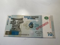 Kongo - 10 franków - 1997 - specimen - UNC