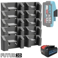 Uchwyt podwójny na akumulator Erbauer 18V EXT DualVolt bez blokady