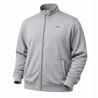 Szara bluza rozpinana męska ocieplana jesienna zimowa 3 XL 124cm