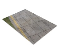 Podstawka "Płyta lotniska 4836" skala 1:48 roz.A3 druk PCV 3mm