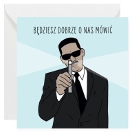 Zabawna kartka Powodzenia, odejście z pracy – "Będziesz dobrze o nas mówić"