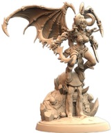 Infernal Harvester Żniwiarz Demon Pinup F Fantasy RPG D&D Druk 3D NSFW