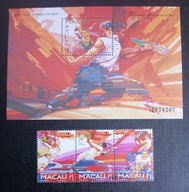 MAKAU/MACAU SERIA ZNACZKÓW CZYSTYCH NR 913-915+ BL 45**FESTIWAL STAN BDB-87