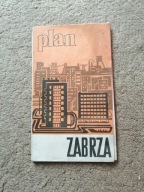 Zabrze stary plan miasta autobusy tramwaje
