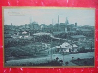 ZABRZE HUTA ZABRZE DONNERSMARCKHUTTE PANORAMA ZŁOTA RAMKA RRRR