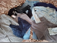 PACZKA UBRAŃ I DODATKÓW MIX R 38 M 21 SZTUK