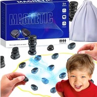 MAGNETYCZNA GRA W SZACHY KAMIENIE MAGNETYCZNE GRA EDUKACYJNE ZESTAW 20KULEK