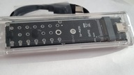 Obudowa dysku SSD NVME/SATA M.2 USB-C KIESZEŃ ADAPTER DYSKU M2 (E03)