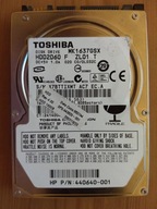 Dysk twardy Toshiba MK1637GSX 160GB SATA 2,5" D01