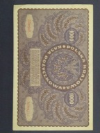 1000 marek polskich 1919 II seria E ładny stan (B51)