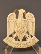 Odznaka 5. Kampfspiele Nordsee-HJ Bruno Mulde Bremen Bakelit Oryginał