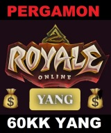 ROYALE ONLINE PERGAMON S2 ROYALE2 60KK YANG 60.000.000 YANG METIN2