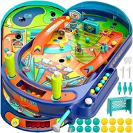 GRA STOŁOWA ZRĘCZNOŚCIOWA STÓŁ PINBALL MINI FLIPPER DLA DZIECI RODZINY