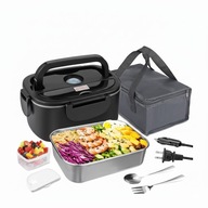 1,5L ELEKTRYCZNY PODGRZEWACZ LUNCH BOX POJEMNIK OBIADOWY SAMOCHODOWY 60W