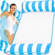 HAMAK WODNY MATERAC DO PŁYWANIA DMUCHANY NA BASEN PLAŻE FOTEL LEŻAK PLAŻOWY