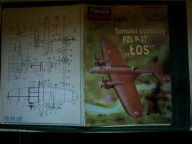 Mały Modelarz 5-6/1995 PZL P-37 ŁOŚ