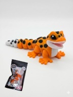 Figurka Gekona z językiem - Fidget Druk 3D